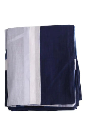 Chèche Hermès Bleu en Coton - Seconde Main