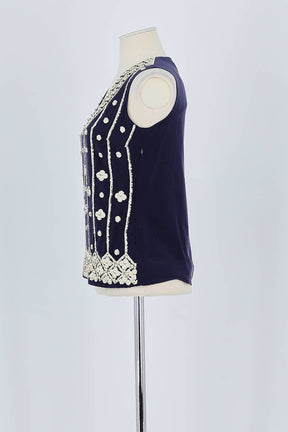 Top sans manche Tory Burch  Marine
