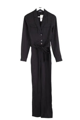Combinaison The Kooples Noir en Synthétique, taille S - Seconde Main