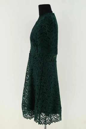 Robe Sandro Vert en Synthétique
