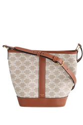 Sac à bandoulière Celine SAC SEAU Beige en Cuir - Seconde Main