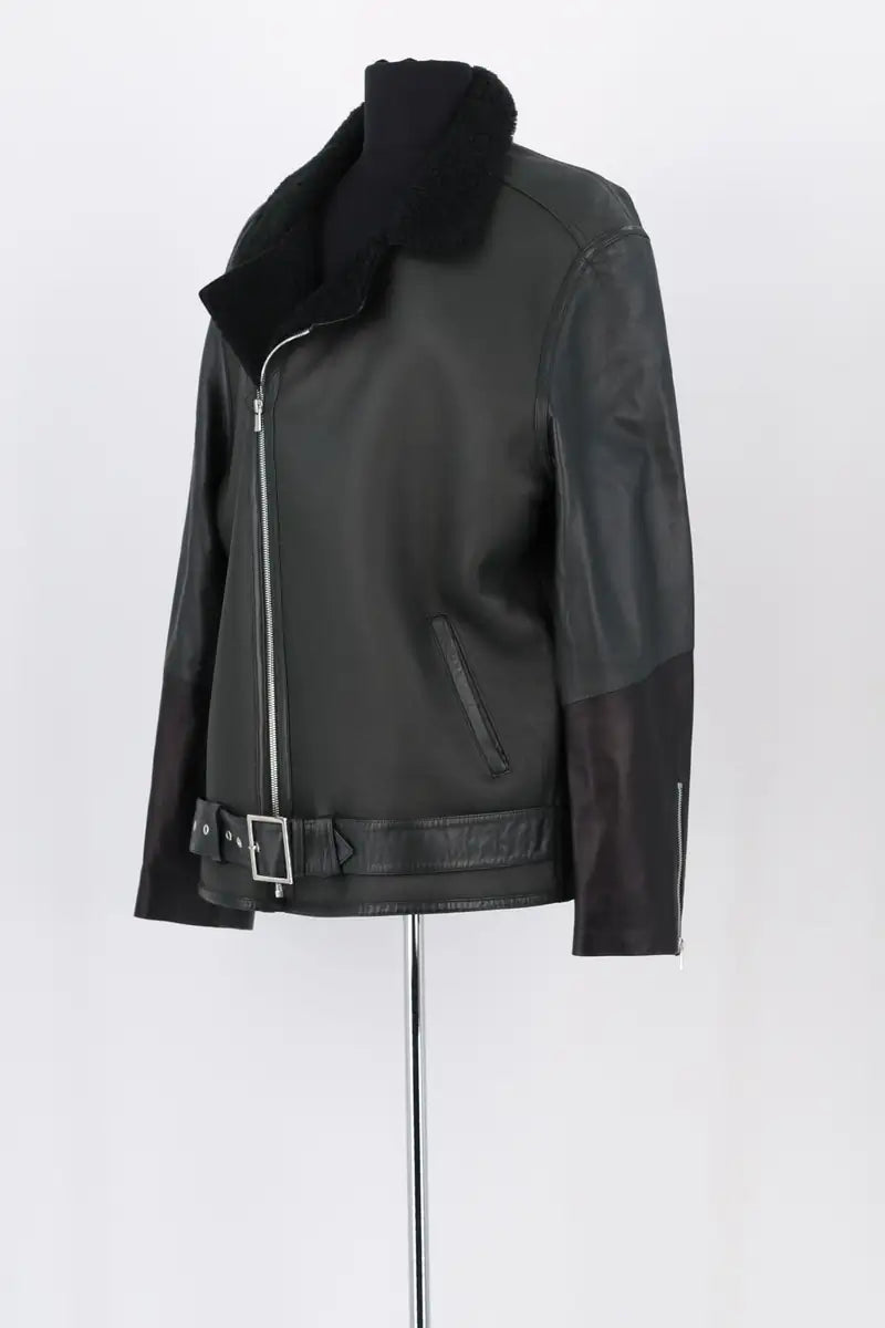 Veste Alice Balas Noir en Cuir
