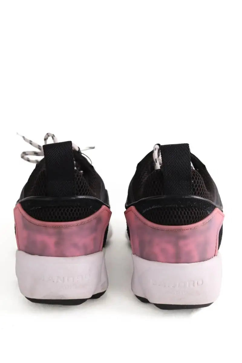 Baskets basses Sandro Noir en Tissu
