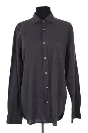 Chemise Hartford Anthracite en Coton, taille M - Seconde Main