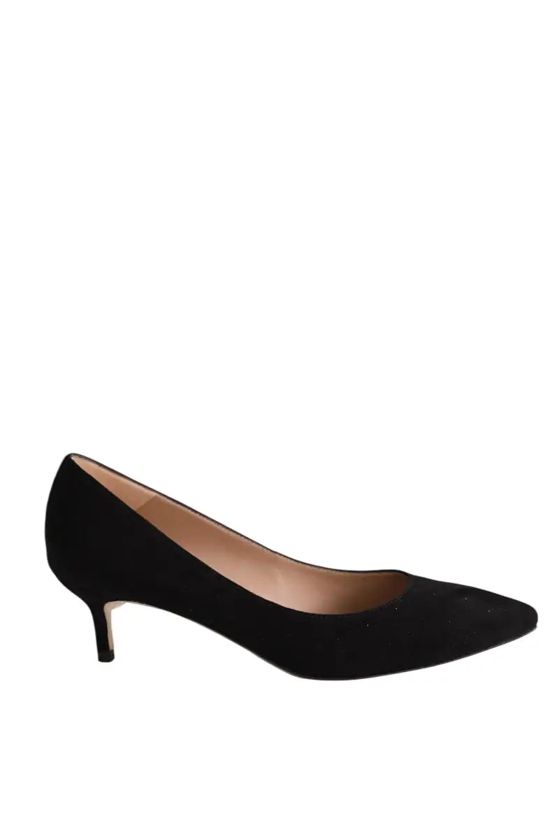 Talons LK Bennett Audrey Noir en Daim, taille 40 - Seconde Main