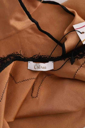 Body Oséree Camel en Synthétique