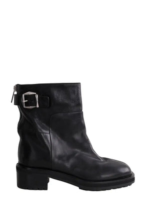 Bottes Jimmy Choo Noir en Cuir, taille 39 - Seconde Main