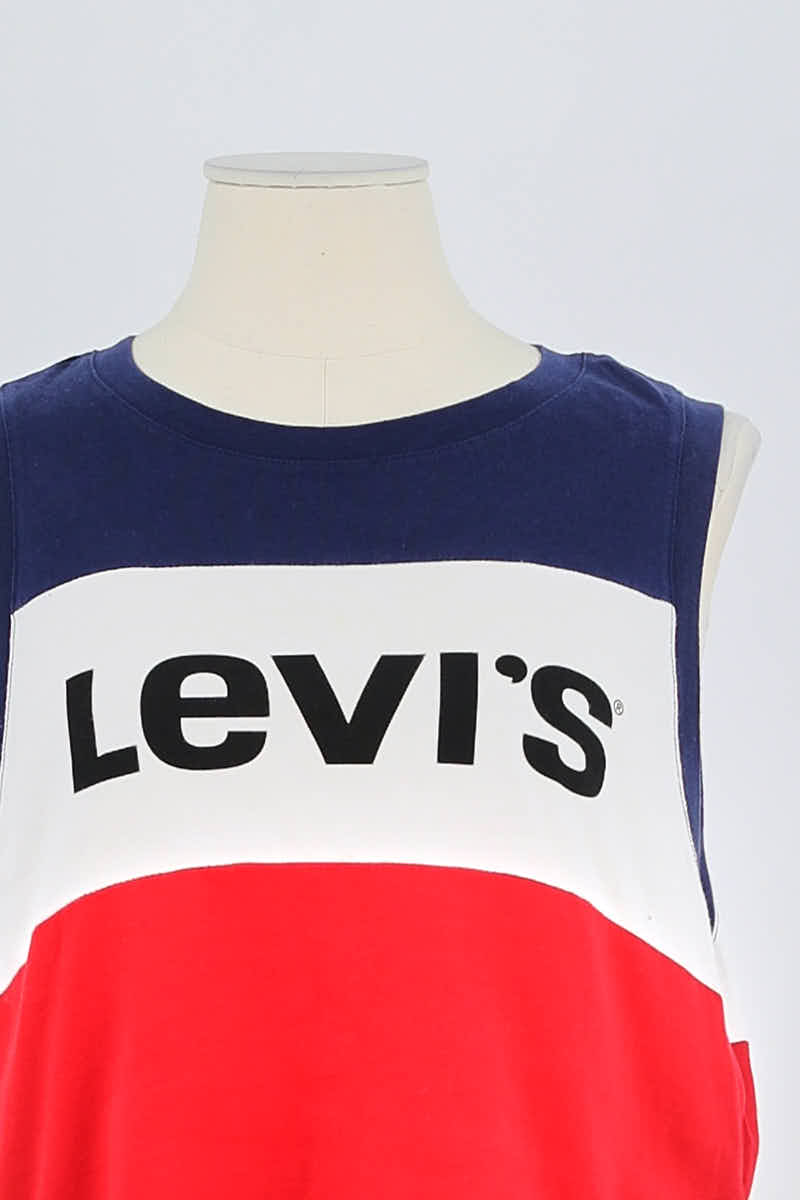 Top sans manche Levi's  Rouge