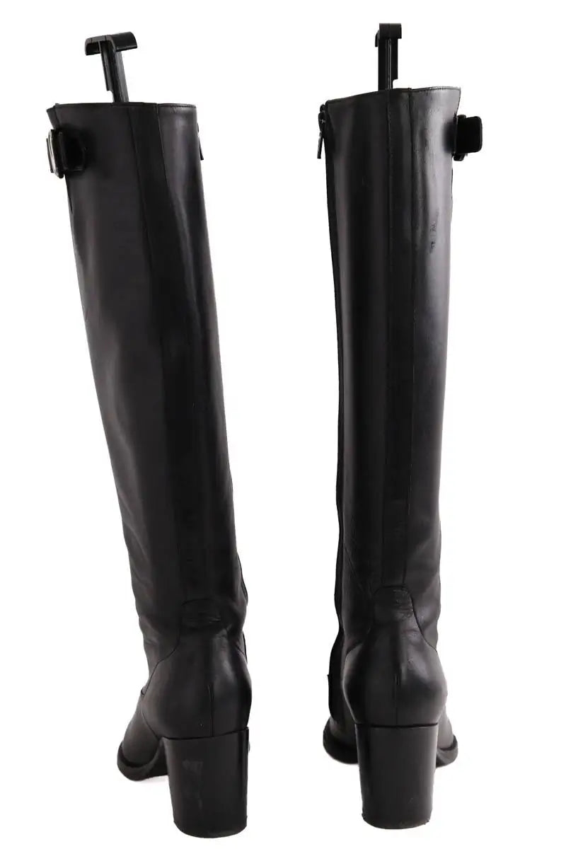 Bottes Free Lance Noir en Cuir