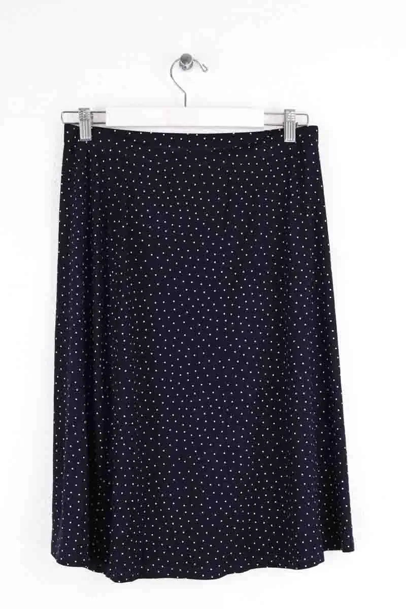 Jupe Agnès B. Marine en Viscose