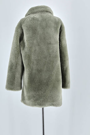 Manteau Yves Salomon  Vert
