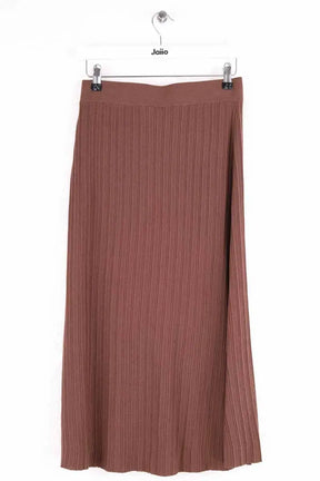 Jupe Claudie Pierlot Marron en Synthétique
