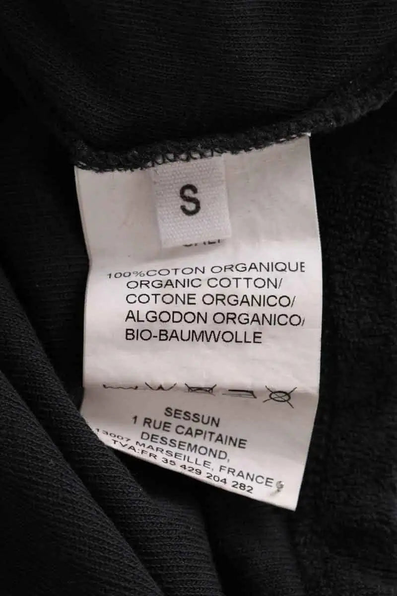 Top sans manche Sessun Noir en Coton