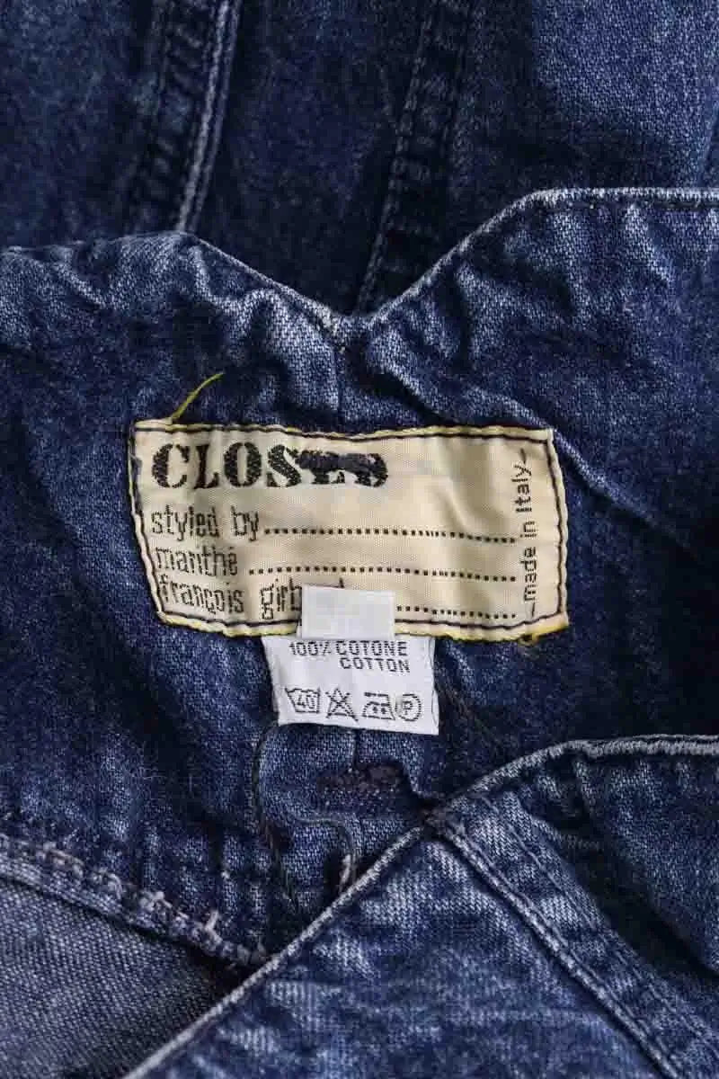Jean Closed Bleu en Coton