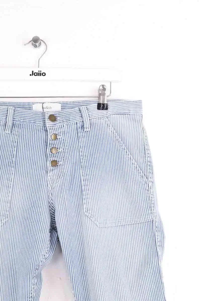 Jean droit Ba&Sh Bleu en Coton