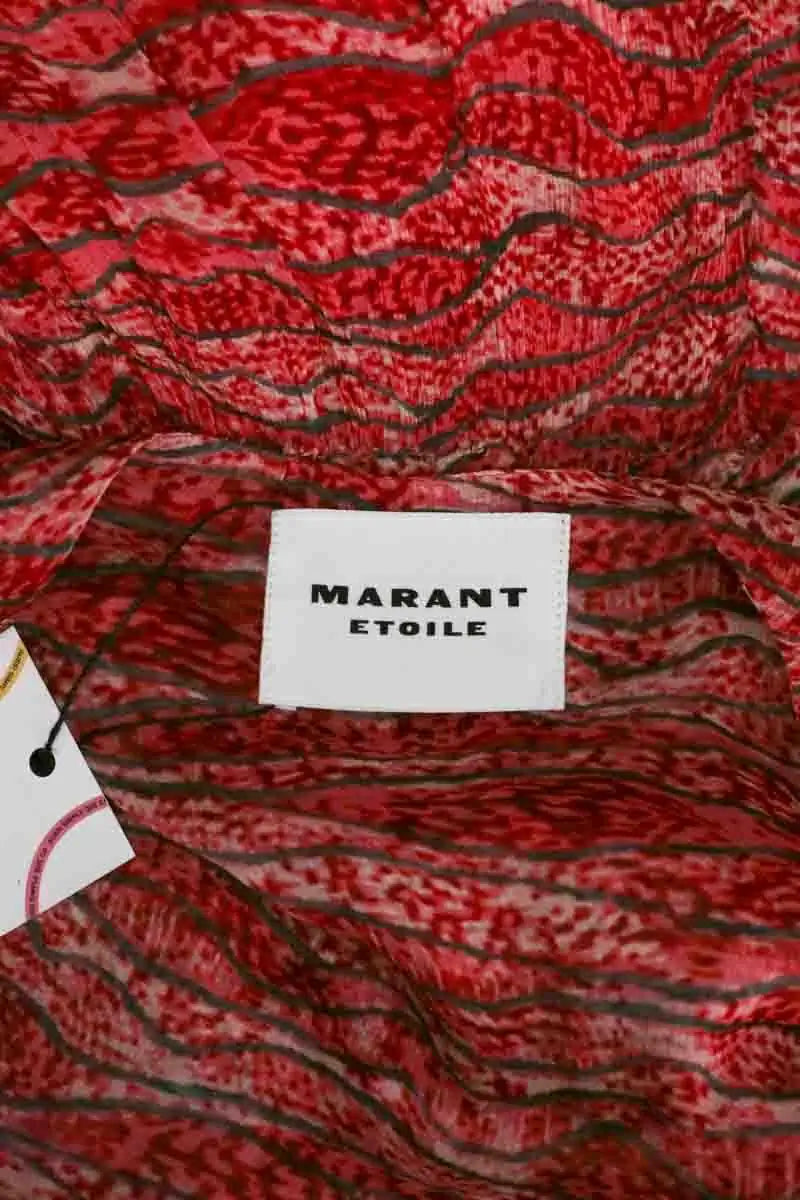 Robe Isabel Marant Étoile Rouge en Synthétique