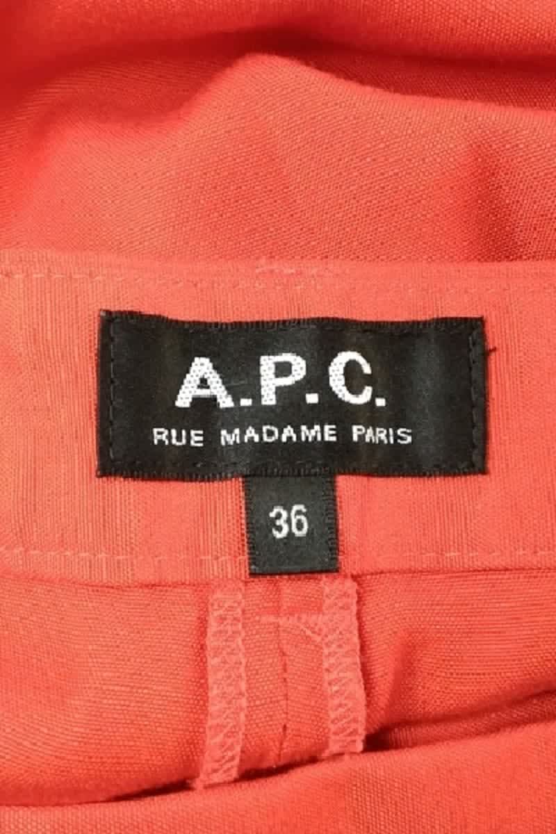 Pantalon large APC  Rouge