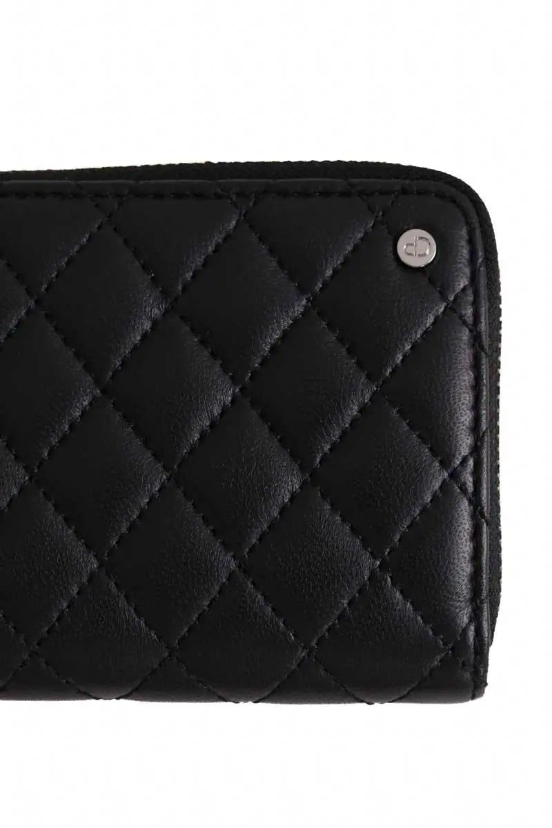 Portefeuille Claudie Pierlot Noir en Cuir
