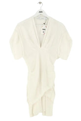 Robe Iro Blanc en Synthétique, taille S - Seconde Main