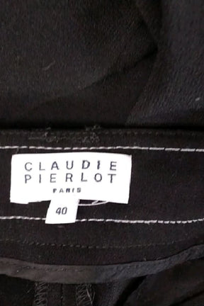 Pantalon droit Claudie Pierlot  Noir