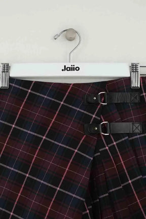 Mini jupe Maje Bordeaux en Synthétique