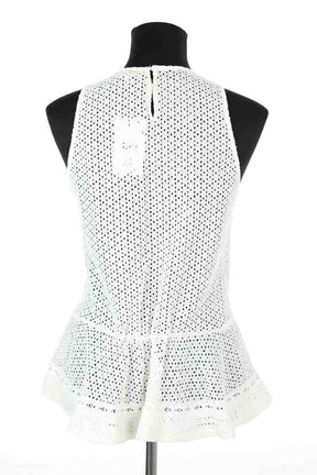 Tops sans manche Maje  Blanc
