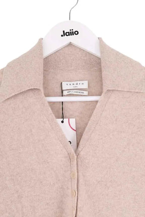 Combinaison Sandro Beige en Cachemire