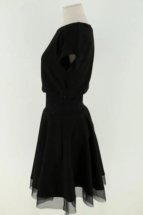 Robe Maje Noir en Synthétique