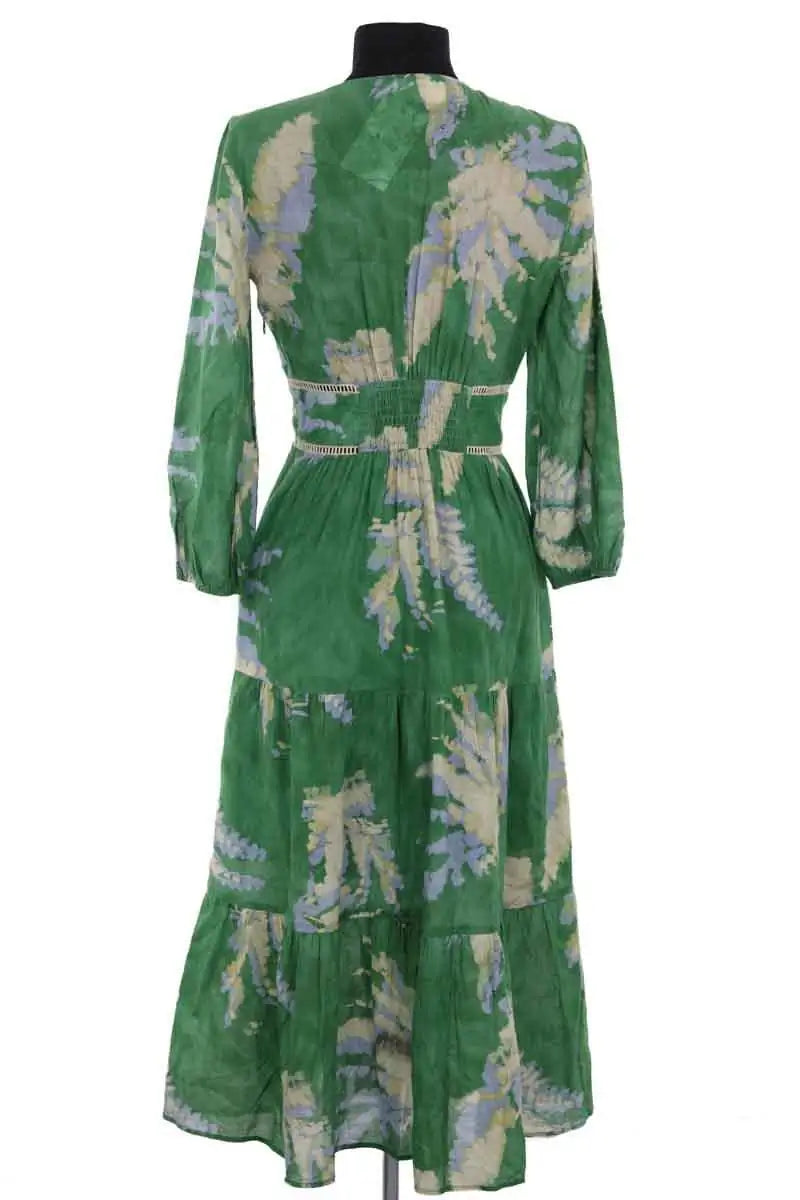 Robe Ba&Sh Vert en Coton