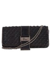 Pochette Dior Noir en Cuir - Seconde Main