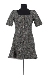 Robe Sandro Multicolore en Synthétique, taille XS - Seconde Main