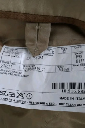 Veste Franck Namani  Marron
