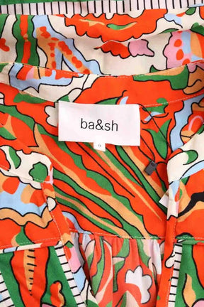 Robe Ba&Sh Orange en Viscose