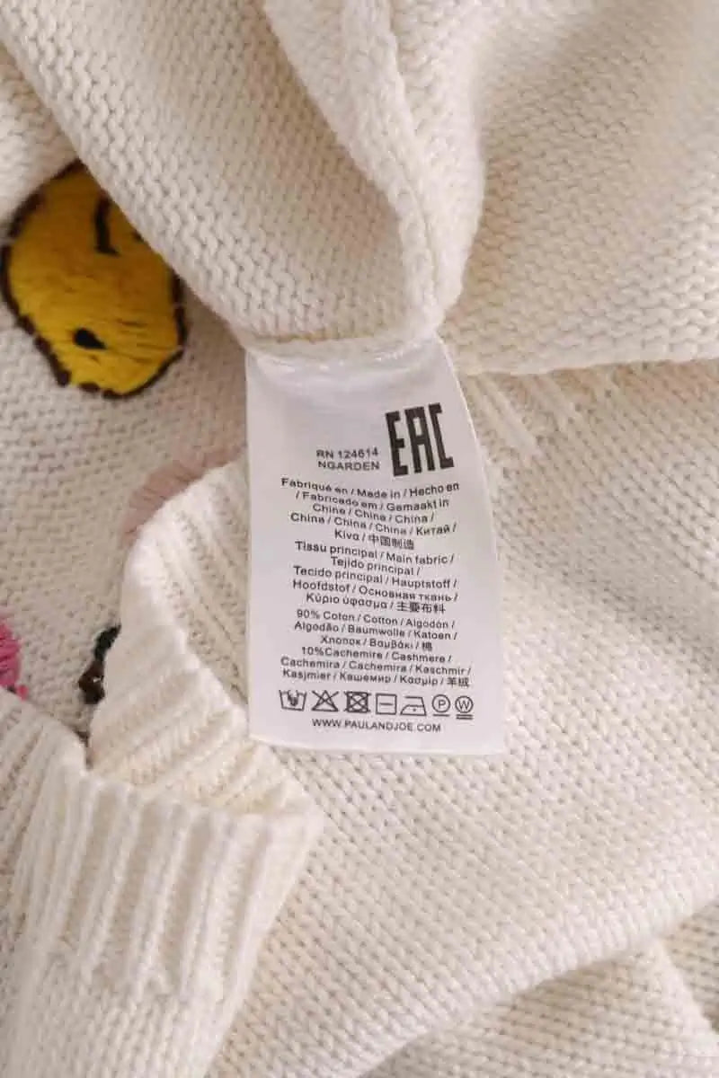 Cardigan Paul & Joe Blanc en Coton