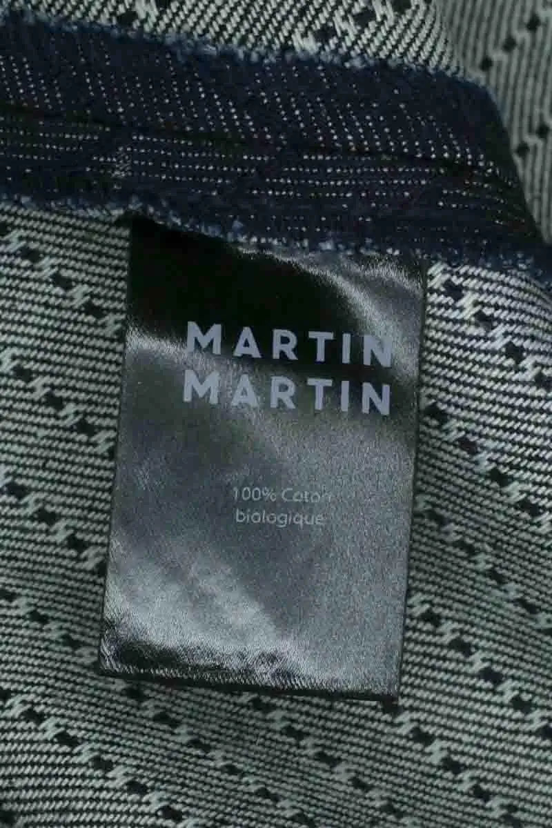 Mini jupe Martin Martin Bleu en Coton