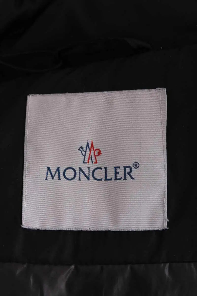 Doudoune Moncler Noir en Synthétique
