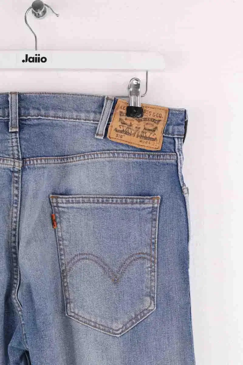 Jean droit Levi's 510 Bleu en Coton