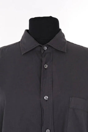 Chemise Hartford Anthracite en Coton