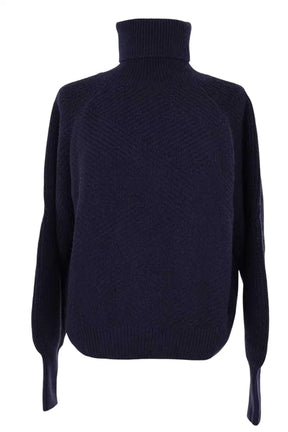 Pull Tara Jarmon Bleu en Laine, taille S - Seconde Main