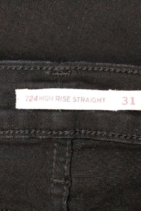 Jean droit Levi's  Noir