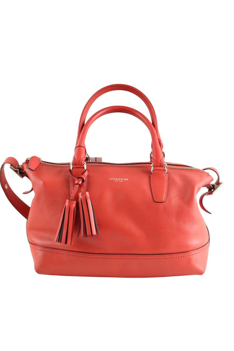 Sac porté épaule Coach  Rouge