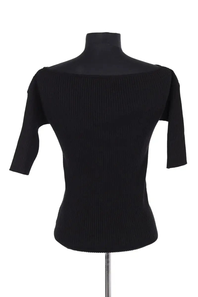 Top Max Mara Noir en Viscose