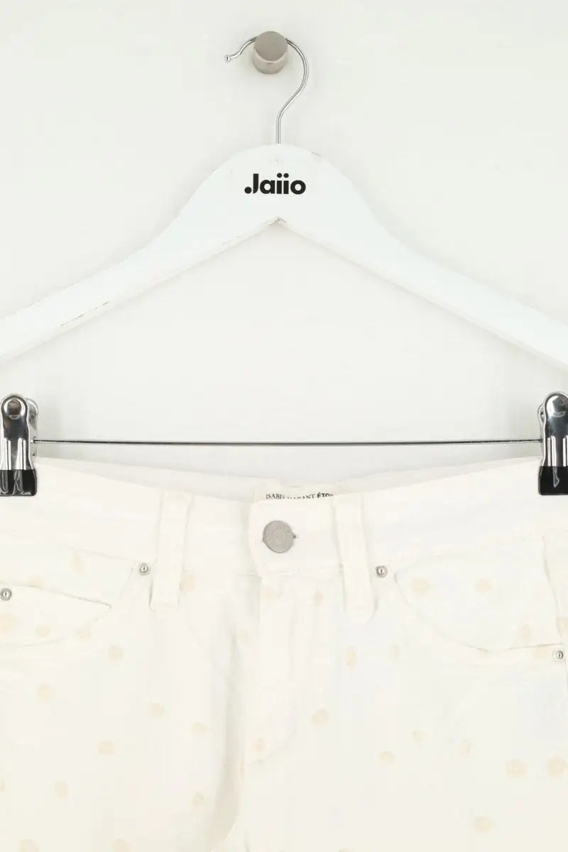 Jean slim Isabel Marant Étoile Blanc en Coton