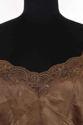 Top sans manche Vanessa Bruno Marron en Synthétique