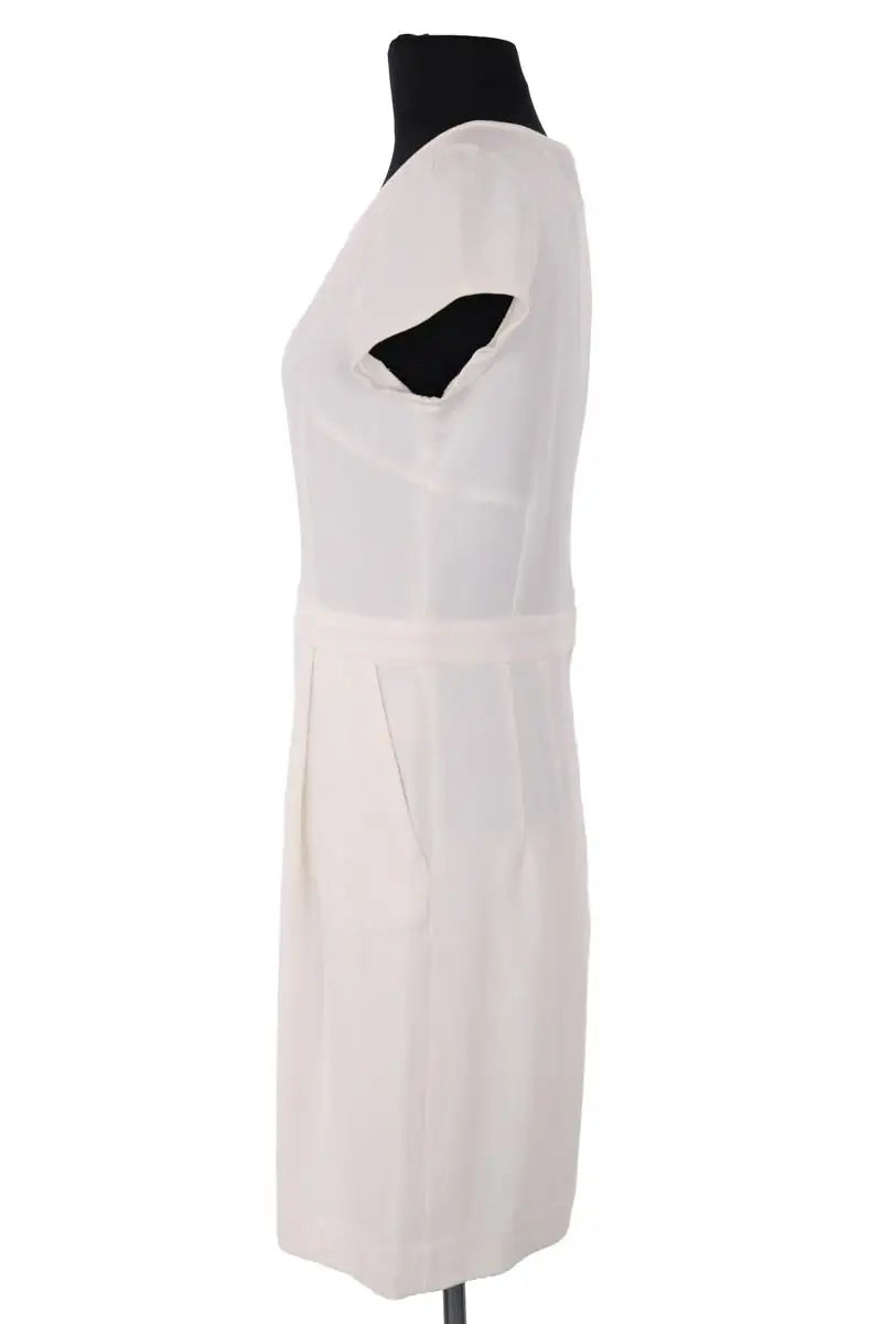 Robe Claudie Pierlot Blanc en Synthétique
