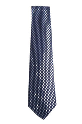 Cravate Hermès Bleu en Soie - Seconde Main