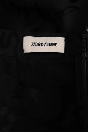 Jupe Zadig & Voltaire Noir en Soie