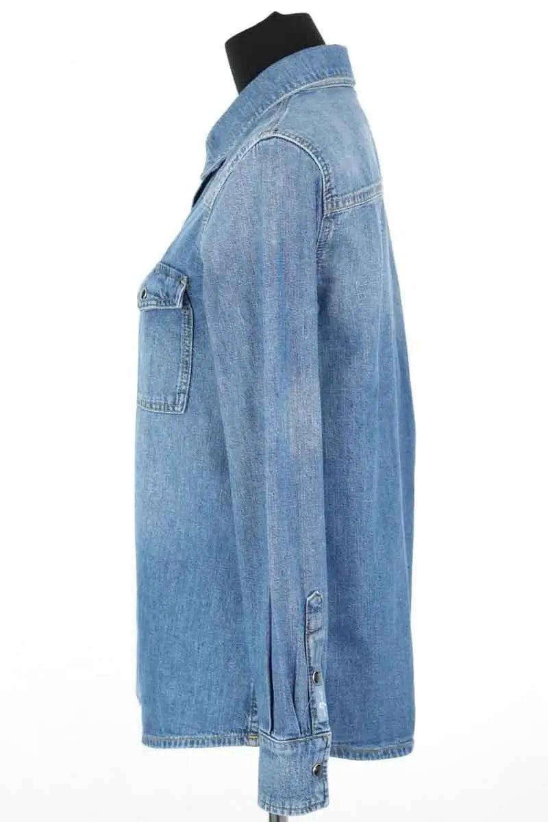 Chemise 7 For All Mankind Bleu en Coton