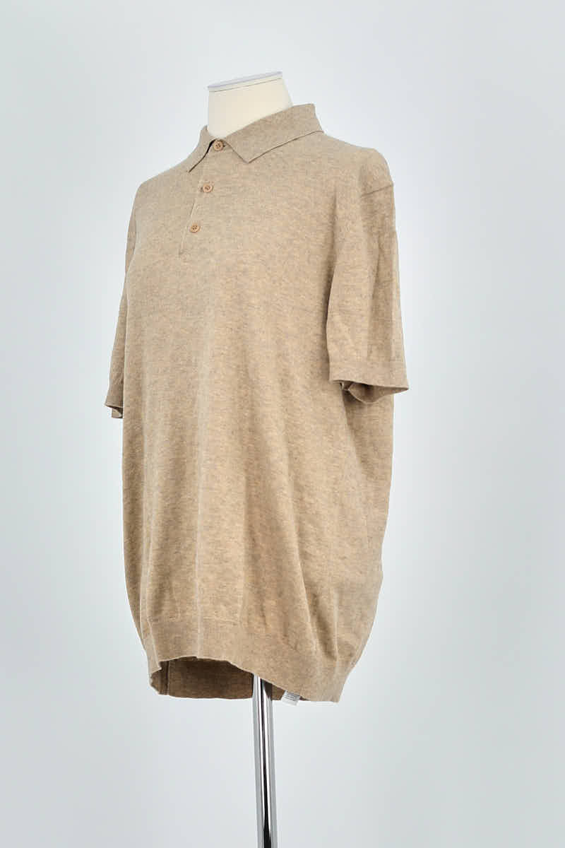 Polo Eric Bompard  Beige