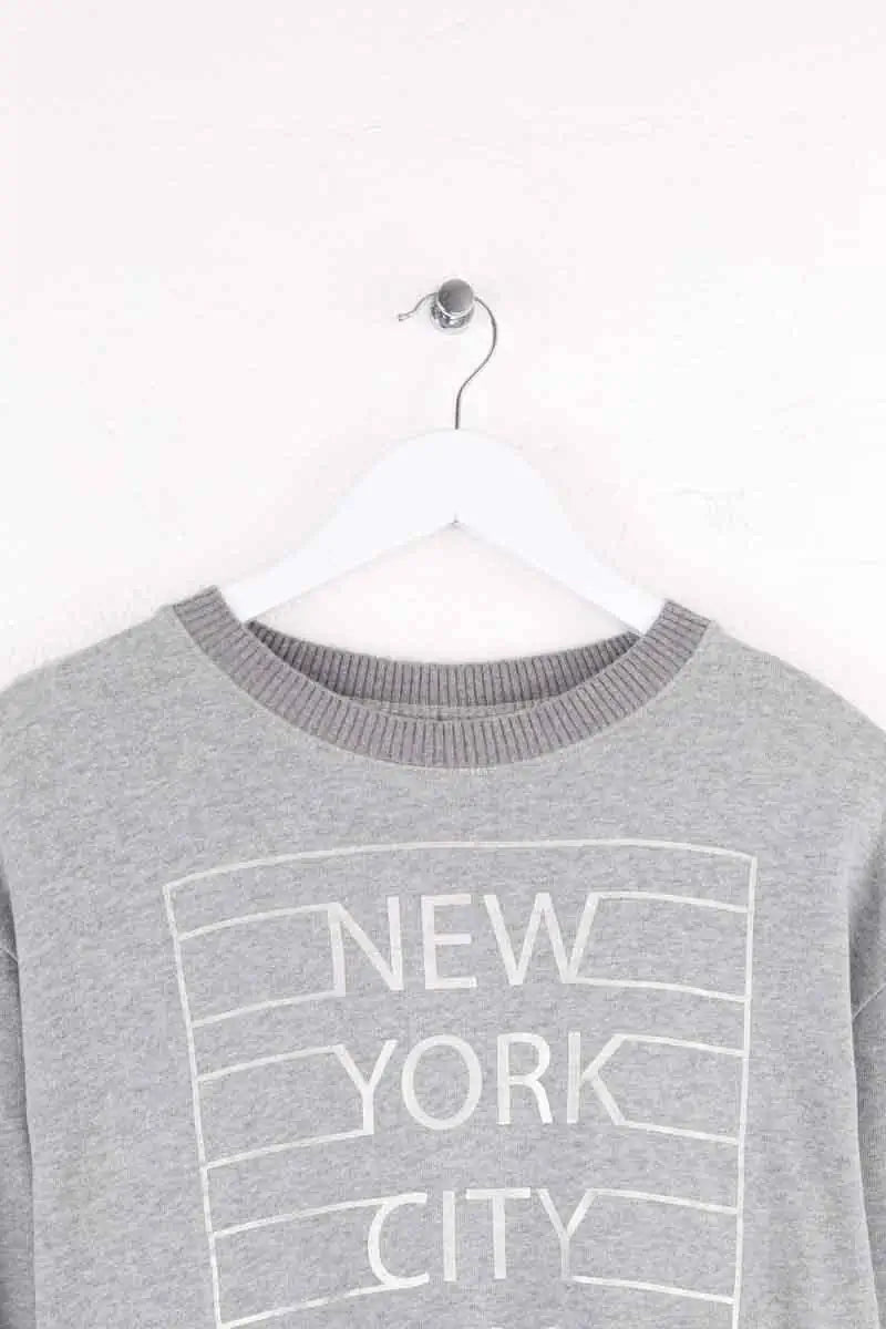 Sweatshirt Tommy Hilfiger Gris en Coton